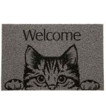 Tapete capacho  Cat Welcome 40cm x 60cm