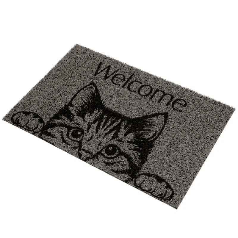 Tapete capacho  Cat Welcome 40cm x 60cm