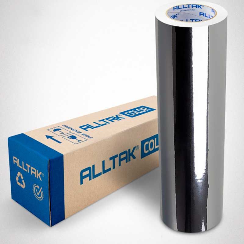 Vinil Adesivo Alltak Color Flex Prata M