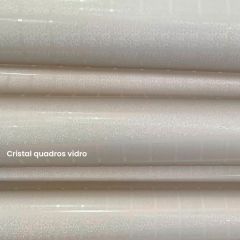 Vinil Adesivo Cristal Quadra Vidros - 1 x 1,20m